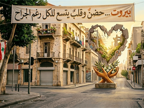 بيروت... حضنٌ وقلبٌ يتّسع للكل رغم الجراح