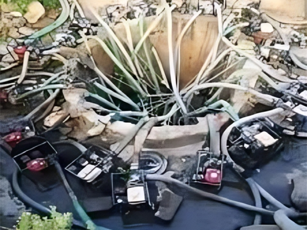 سرّك في بير!