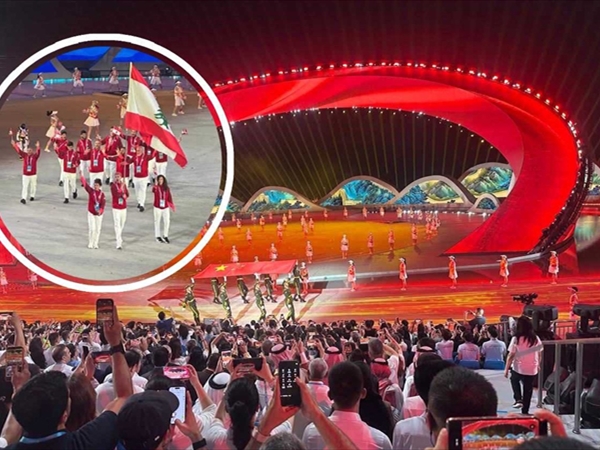 لبنان يشارك بعرض افتتاح دورة الالعاب الآسيوية الشاطئية..