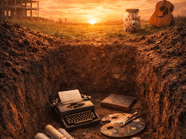 اِمتَلِئ بالحياة... ومُتْ فارغاً