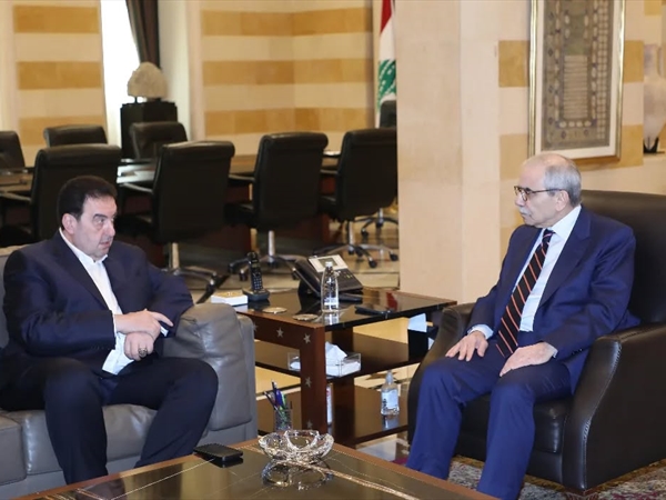 سلام التقى البعريني ووفداً من شبكة القطاع الخاص