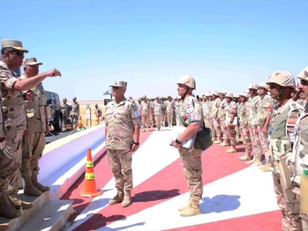 تدريبات للجيش المصري على «تدمير دفاعات العدو»