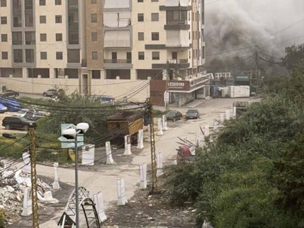 الغارة على الضاحية استهدفت منطقة الحدث محيط السان تيريز