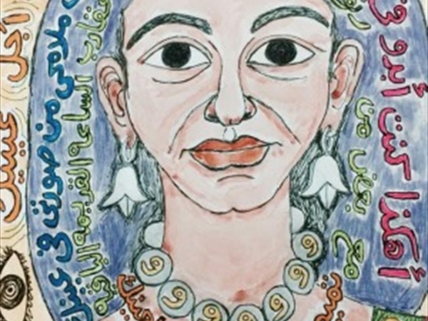 السردية البصرية عند الفنانة إيفلين عشم الله