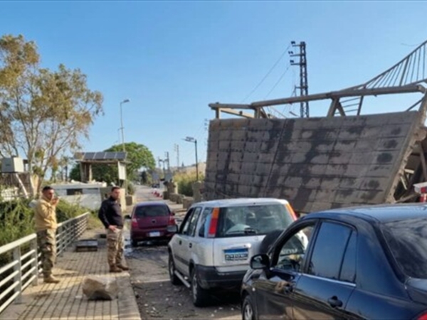 فتح جسر القاسمية من قبل الجيش اللبناني