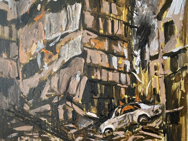 تحوّل الألم الشخصي والوجداني إلى لوحة تعبيرية قوية