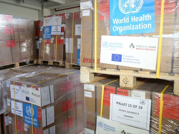 وصول شحنة طوارئ من منظمة الصحة العالمية بتمويل من الإتحاد [...]