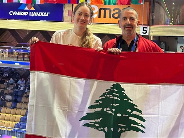 الرئيس عون هنأ بطلة التايكواندو اللبنانية ليتيسيا عون بانجازها الآسيوي..