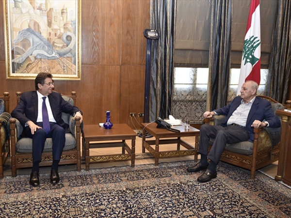 بري يستقبل وزير الزراعة و«الاعتدال الوطني»