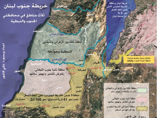 خريطة الحرب وجنوب الليطاني في خطر الاستنزاف البشري وإعادة تنظيم [...]