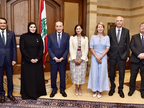 وفد وزاري فرنسي وقطري وبريطاني زار رئيسي الجمهورية والمجلس: تأكيد [...]