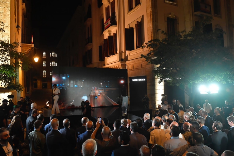 مبادرة وطنية مشتركة أضاءت وسط بيروت