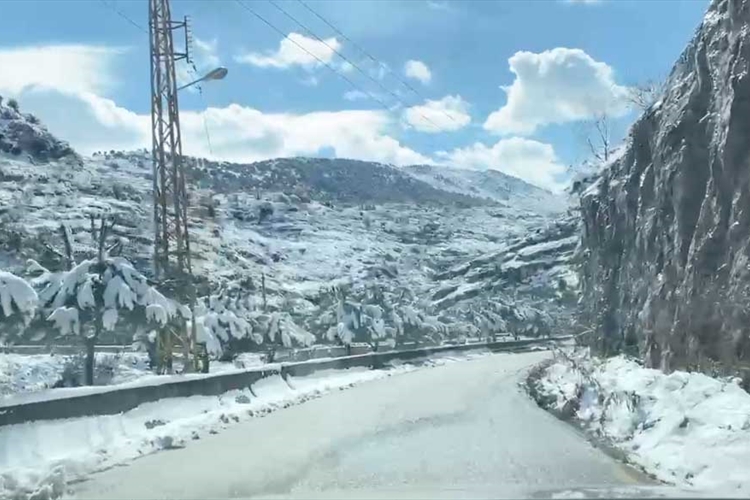 آدم حلّ أبيضاً على كل مناطق لبنان