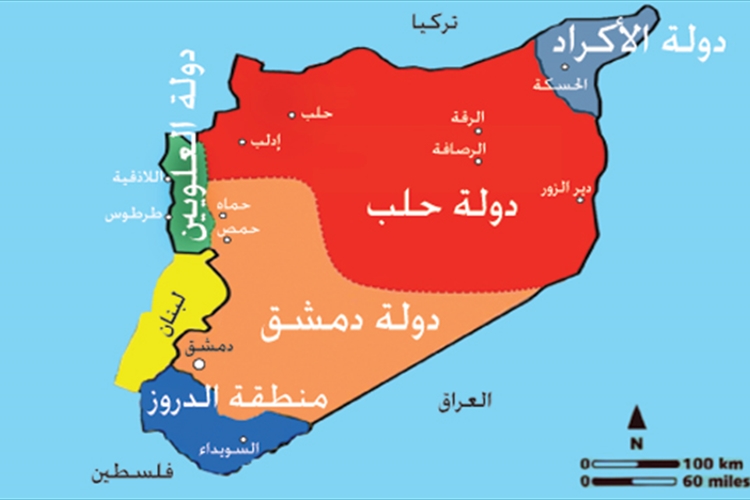 من إعلام العدو: لإسرائيل مصلحة بتقسيم سوريا إلى ٤ فيدراليات