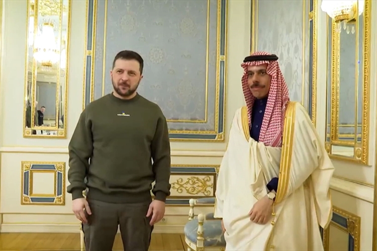 زيلينسكي: نشكر السعودية على دعم السلام في أوكرانيا