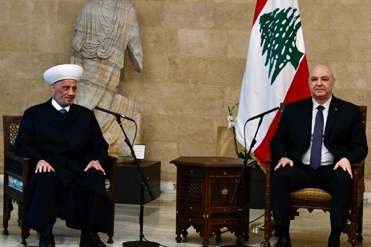 بالفيديو- دريان من بعبدا: الكرة في ملعب النواب.. ولمسنا من عون إرادة قوية