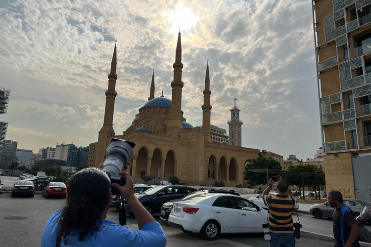 الكسوف الجزئي للشمس في سماء لبنان