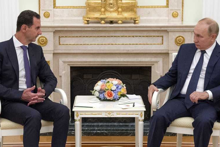 بوتين يبحث مع الأسد التصعيد في المنطقة وعقد قمة مع أردوغان