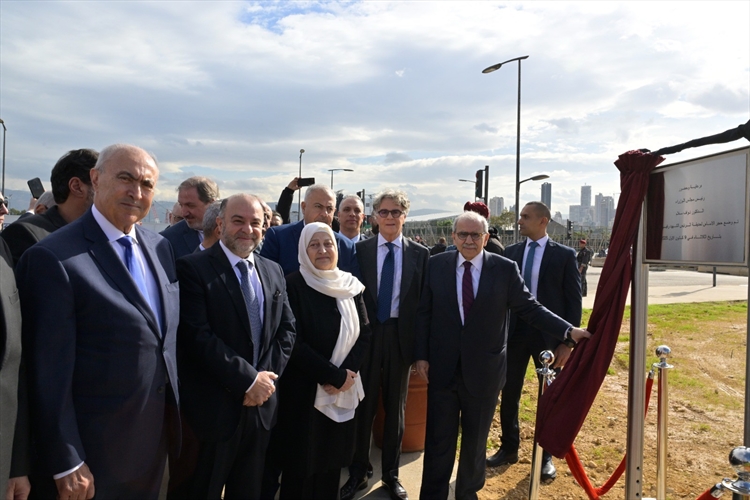 متنفَّس جديد في بيروت.. سوليدير تضع حجر الأساس لحديقة الرئيس الحريري