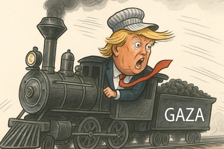 من إعلام العدو: قطار ترامب إنطلق إلى غزّة دون نتنياهو.. ورغم أنفه!