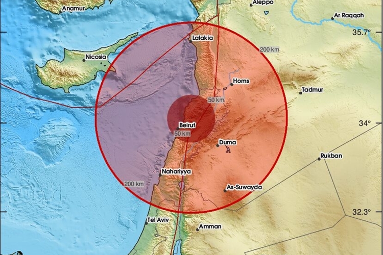 شعر بها سكان البقاع.. هزّة ضربت لبنان