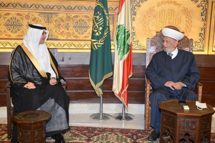 دريان استقبل السفير السعودي مقدرا جهود اللجنة الخماسية: لتسوية سياسية وأمنية