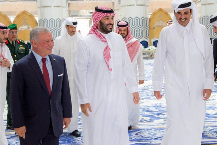 قمَّة سعودية قطرية أردنية: الاعتداءات الإيرانية تهدِّد أمن المنطقة