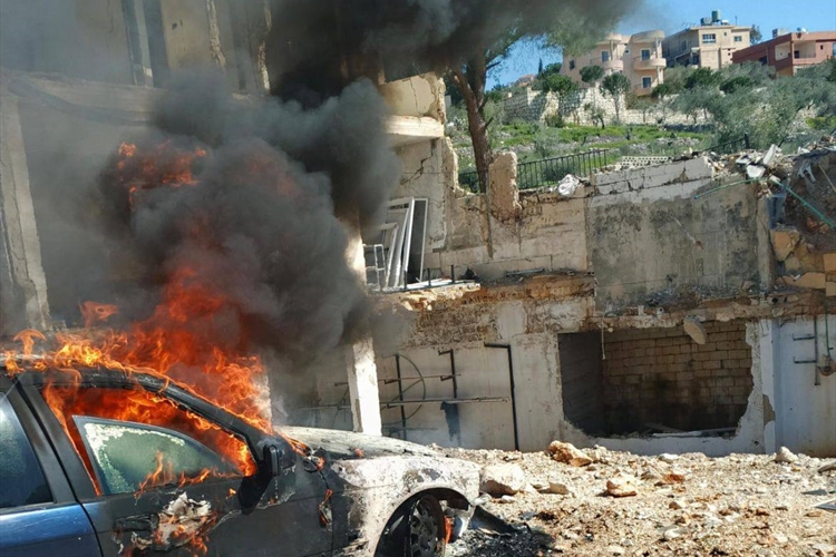 استهداف سيارة في يحمر.. وغارات متواصلة جنوباً