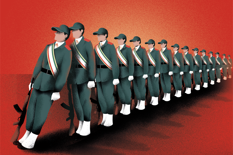 النظام الإيراني الذي دمر لبنان وقتل زعاماته يتهاوى؟