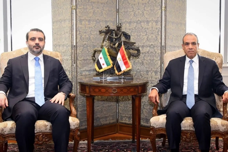 الشيباني يلتقي عبد العاطي.. وغارات أردنية على مهرِّبين في السويداء